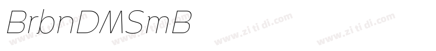 Boriboon DEMO SemiBo字体转换